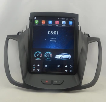 

10.4" tesla style vertical screen octa core Android 10 Car GPS video player Navigation for ford kuga Escape C-max 2013-2016