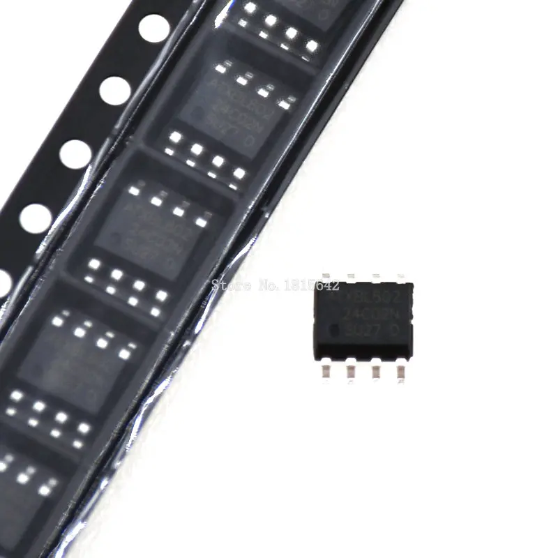 10 шт. 24C02 24C02BN AT24C02 24C02B SMD IC Chip SOP-8 НОВЫЙ SOP8 | Электронные компоненты и принадлежности