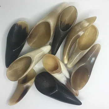 

10pieces S size Buffalo Horn Scraping Plate Guasha Board Body Points Back Neck Massage Guasha Board Horn Gua Sha