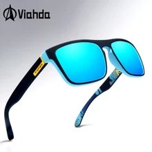 VIAHDA, поляризационные солнцезащитные очки, мужские, для вождения, солнцезащитные очки, Ретро стиль, зеркальные, очки, мужские, Gafas De Sol