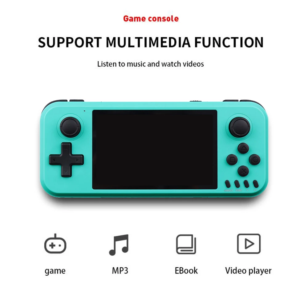 

4.0 Inch Screen Retro Pocket Portable Handheld Gaming Players Video Game Console With 4 USB ports Support HDMI 4K TV output Gift