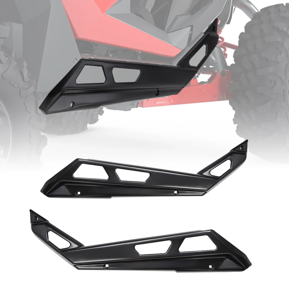 2020 2021 KEMIMOTO Polaris Black Low Profile Rock Sliders 2883760-458 for Polaris RZR Pro XP Premium Ultimate