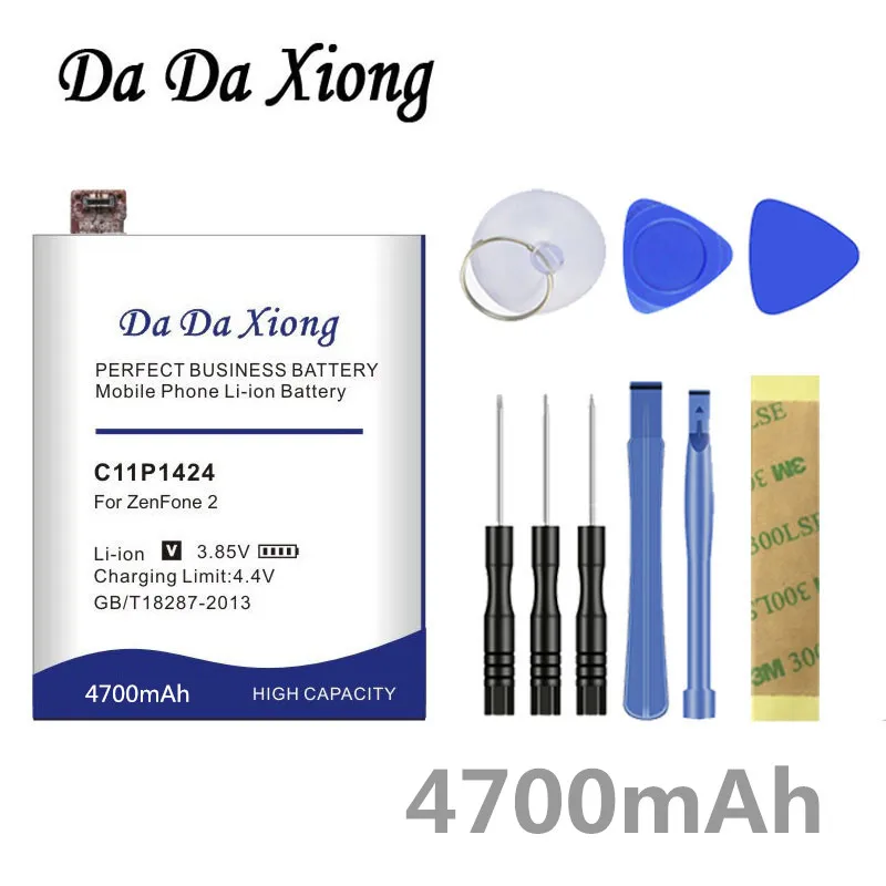 Аккумулятор Da Xiong 4700 мА/ч, C11P1424 Батарея для Asus Zenfone 2 ZE551ML ZE550ML 5,5 дюймов Z00AD Z00ADB Z00A Z008D