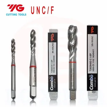 

South Korea imported YG US multi-purpose spiral wire attack T2839 white red circle Combo tap UNC/UNF