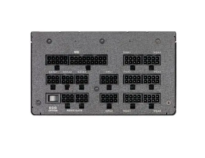 EVGA rated 1000W T2 computer power supply (80PLUS