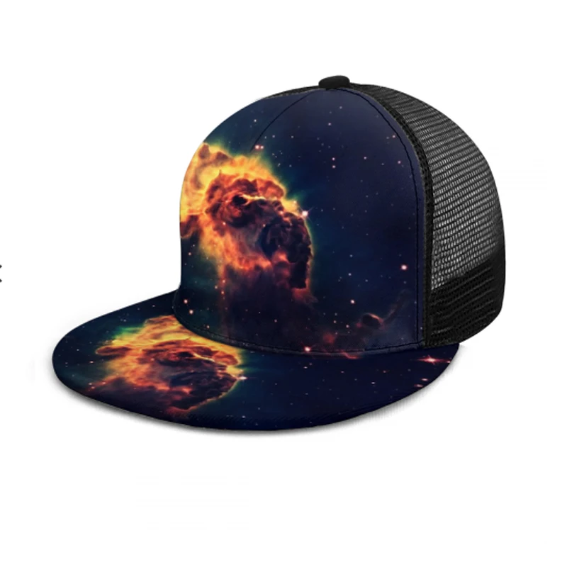 

BONJEAN Casual Print Women's baseball cap Snapback Male cap Trucker Hats for women men