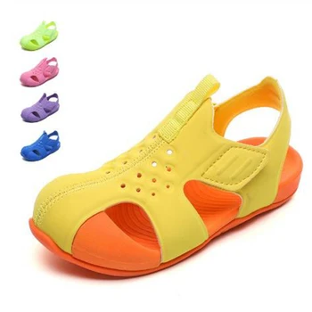 

Baby Girls Boys Sandals Children Beach Sandals Soft Bottom Non-slip 2020 Summer Infant Shoes Kids Outdoor Sport Shoes