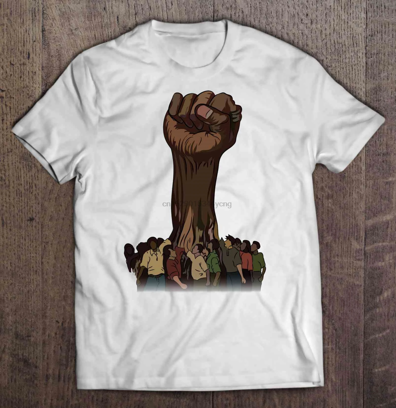 Мужская смешная футболка модная черная рука корни женская | одежда