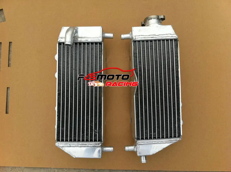 L& R Алюминий радиатор мотоцикла для Yamaha YZ250 YZ 250 2002- 02 03 04 05 06 07 08 09