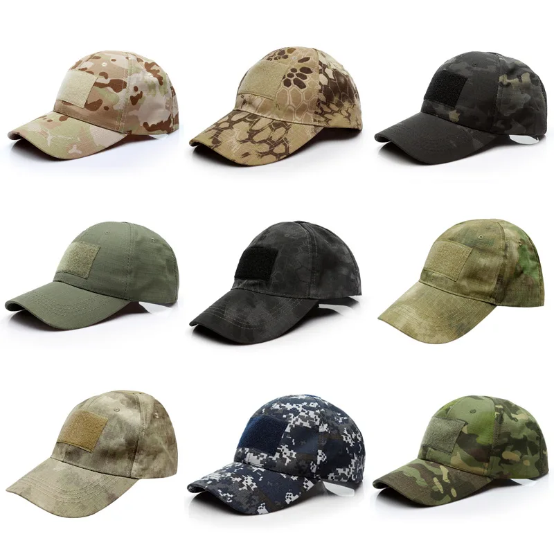 Новая регулируемая камуфляжная бейсбольная кепка мужская уличная охотничья камуфляжная шляпа для джунглей тактическая походная Кепка шапки SA-8
