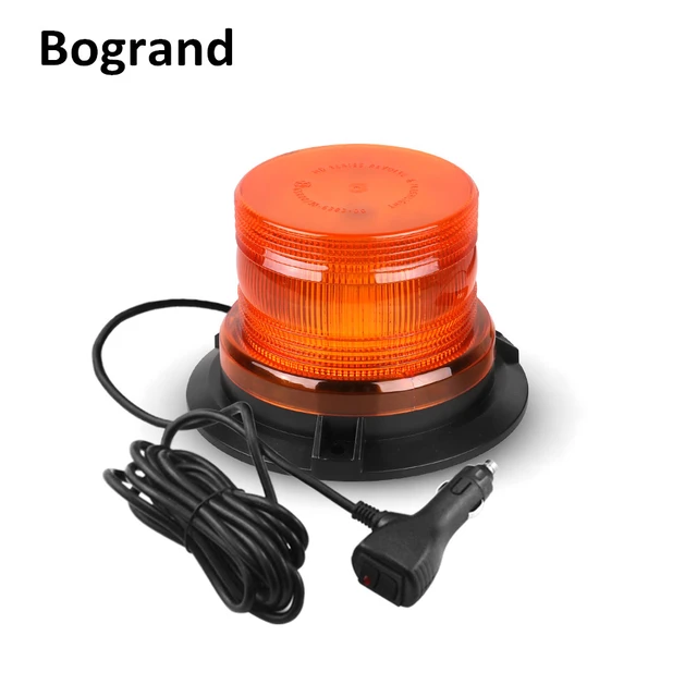 Bogrand E9 LED rotierende blinkende Blitzlicht 12-24V Magnets ignal Beacon  R65 Not warnleuchte für LKW wasserdicht IP65 - AliExpress