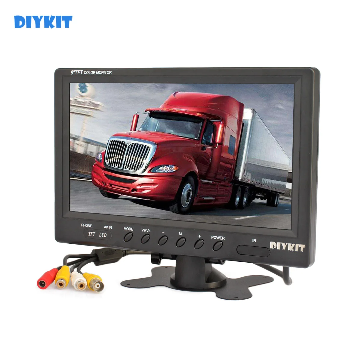 ЖК монитор для автомобиля с BNC / AV входом|monitor display|monitor tftmonitor 9 inch |
