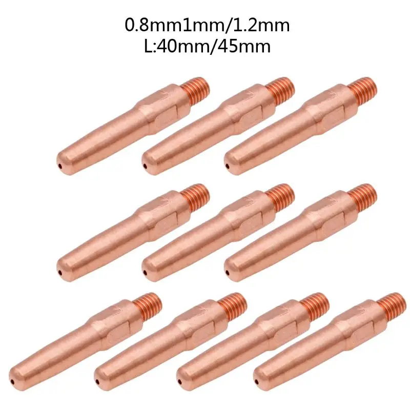 Caliber : 1.2mm 20pcs/Set Welding Nozzle Contact Tips Gas Diffuser Connector Holder Torch Contact Semi-Automatic Welding Nozzle 0.8/1/1.2mm Caliber : 1.2mm 20pcs/Set Welding Nozzle Contact Tips Gas Diffuser Connector Holder Torch Contact Semi-Automatic Welding Nozzle 0.8/1/1.2mm