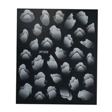 

Creative Eco-friendly Flowers Nail Art Stickers Decorations Nail Art Sticker Butterfly Moon Floral Pattern for Party