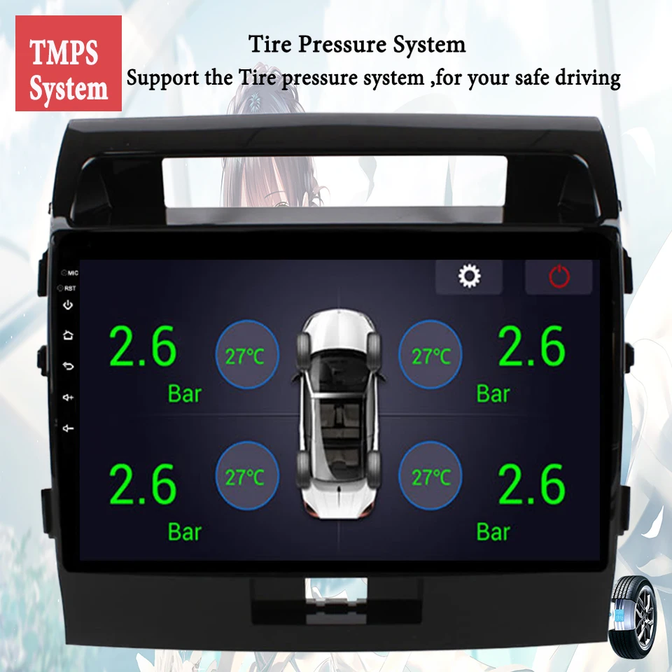 

Автомобильный DVD-плеер на Android 13,0, GPS-навигация, автомобильное радио для TOYOTA LAND CRUISER LC200 2008-2015, стерео, мультимедийное аудио 8 + 256G