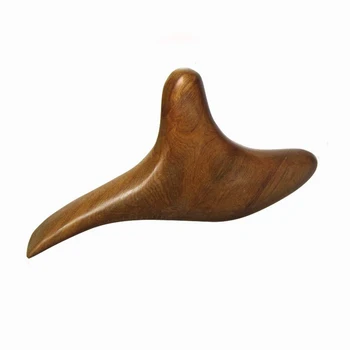 

Hot Solid wood triangle massage Trigeminal scraping lymphatic drainage Neck Shiatsu massager promote blood circulation