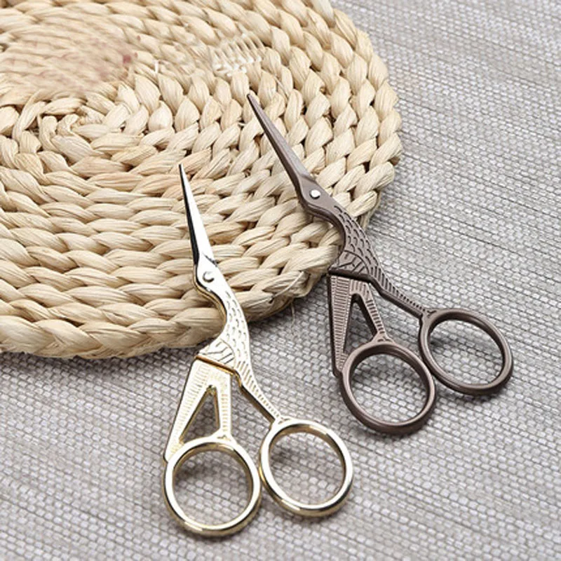 Vintage Crane Shape Stainless Steel Scissors, Vintage Shears, Chinese Kung Fu Teaware Accessories, Cutter Tool Crafts, Pry Tea