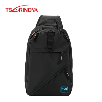 

TSURINOYA Multifunctional Fishing Tackle Bags Outdoor Sports Fishing Backpack Lures Gear Storage Single Shoulder Crossbody Bags