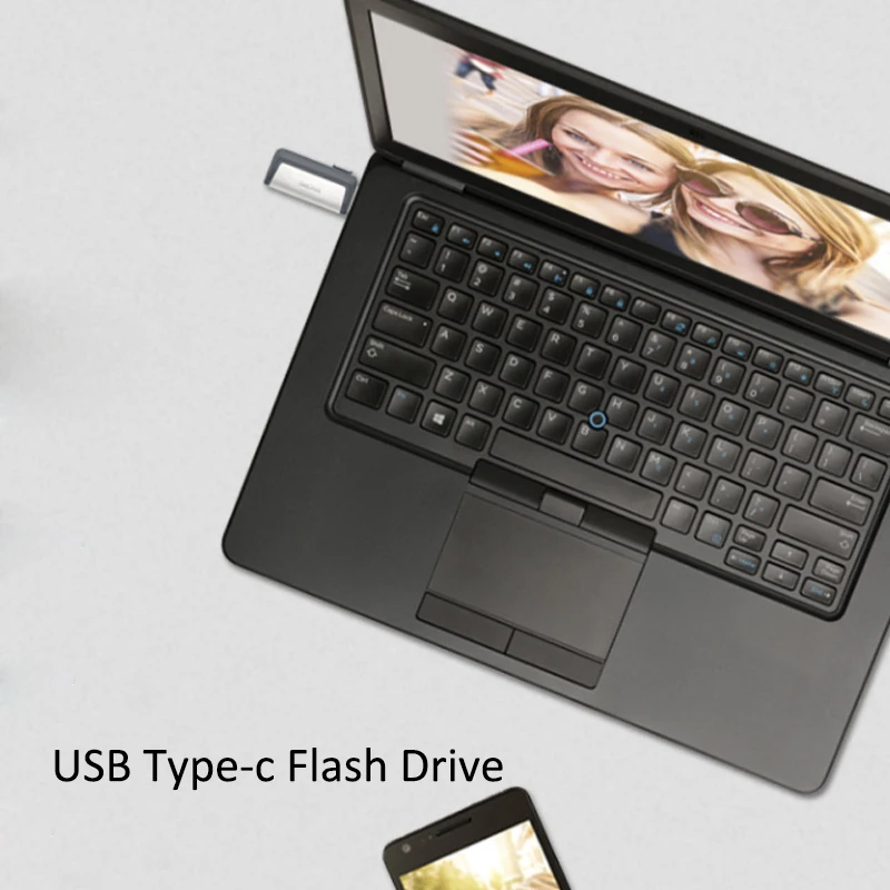 USB флеш-накопитель sandisk type-C, 32 ГБ, флешка, 64 ГБ, 128 ГБ, SDDDC2, двойной OTG флеш-накопитель, USB флешка для ноутбука
