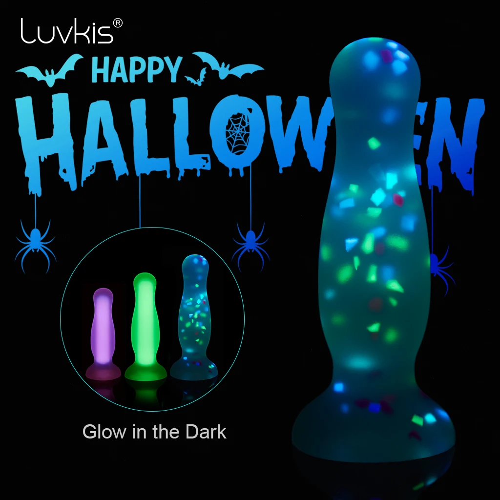 Анальная пробка Luvkis на Хэллоуин женская и мужская секс-игрушка товары для