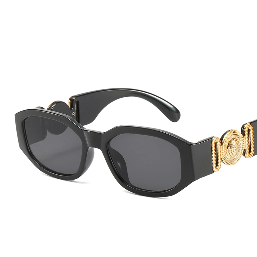 XaYbZc Fashion Brand Design Vintage Small Rectangle Sunglasses Women Retro Cutting Lens Gradient Square Sun Glasses Female UV400 coach sunglasses