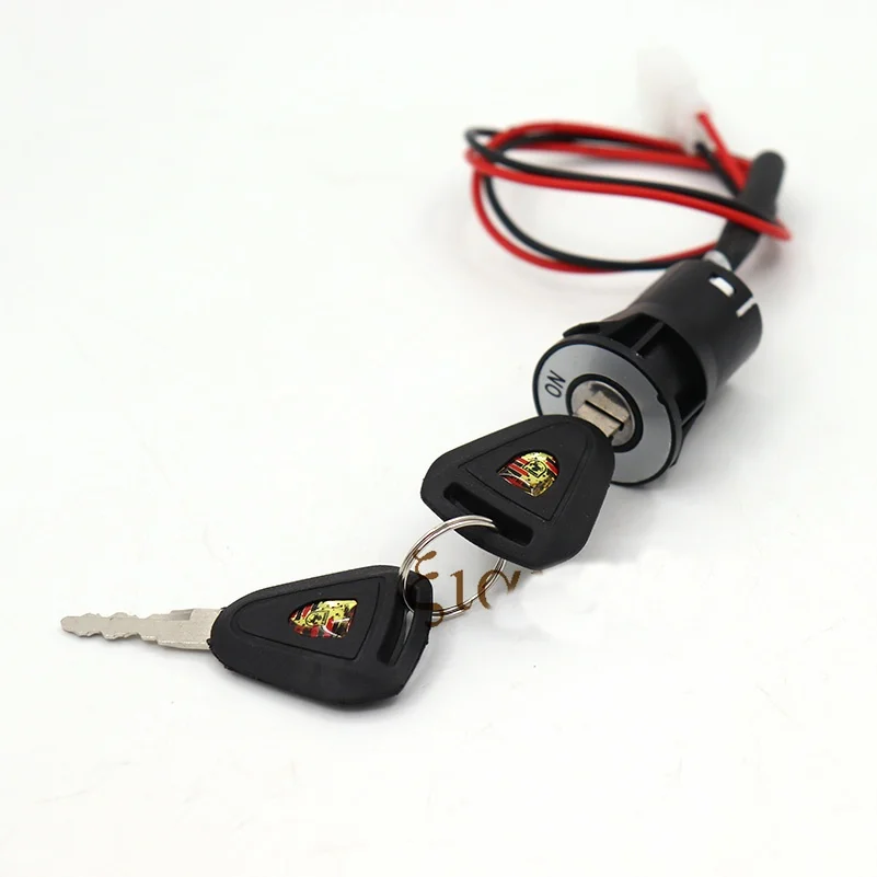 Clé D'Allumage Pour Vélo Électrique S M L Interrupteur De Puissance à 3 Positions Avec Clés Pour Accessoires De Verrouillage De Puissance Vélo Électrique