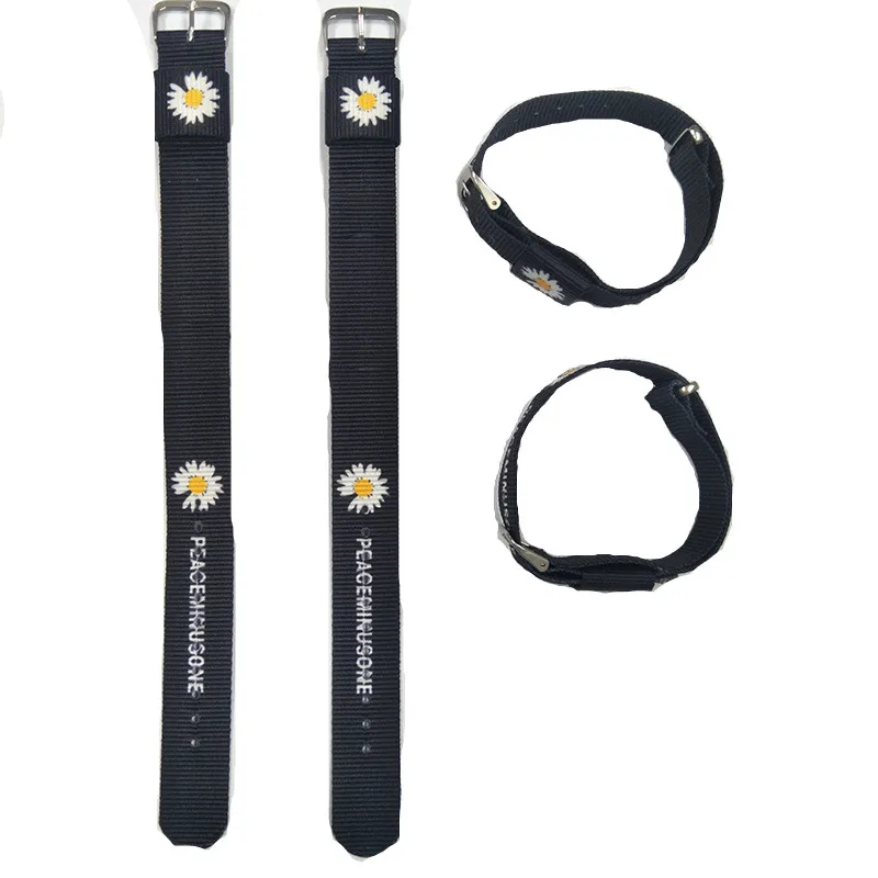 Нейлоновый ремешок для часов 20 мм черный армейский спортивный|Ремешки часов| |