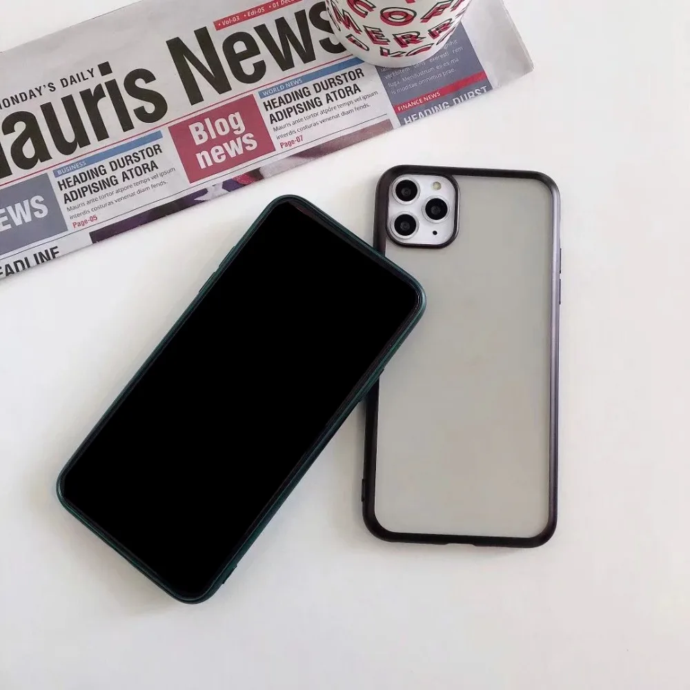 371428637 苹果 11 11PRO 11MAX XSMAX XR XS X 8 8P 7 7P 6 6P 磨砂手感电镀TPU 4元 (4)