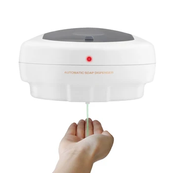 

450ml Capacity Automatic Soap Dispenser Touchless Sensor Hand Sanitizer Detergent Dispenser Wall Mounted For Bathroom Kitchen