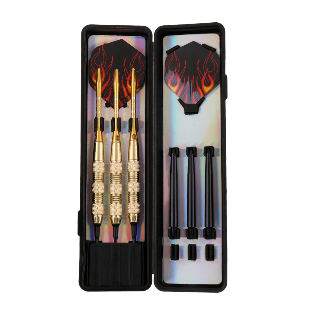 3 Pieces Professional Premium Soft Tip Darts Electronic Darts Iron Barrels witih Storage Box Darts Game for Family Adults Kids 3 Pieces Professional Premium Soft Tip Darts Electronic Darts Iron Barrels witih Storage Box Darts Game for Family Adults Kids