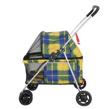 Светильник на четыре колеса для больших собак и домашних животных, простой складной автомобиль