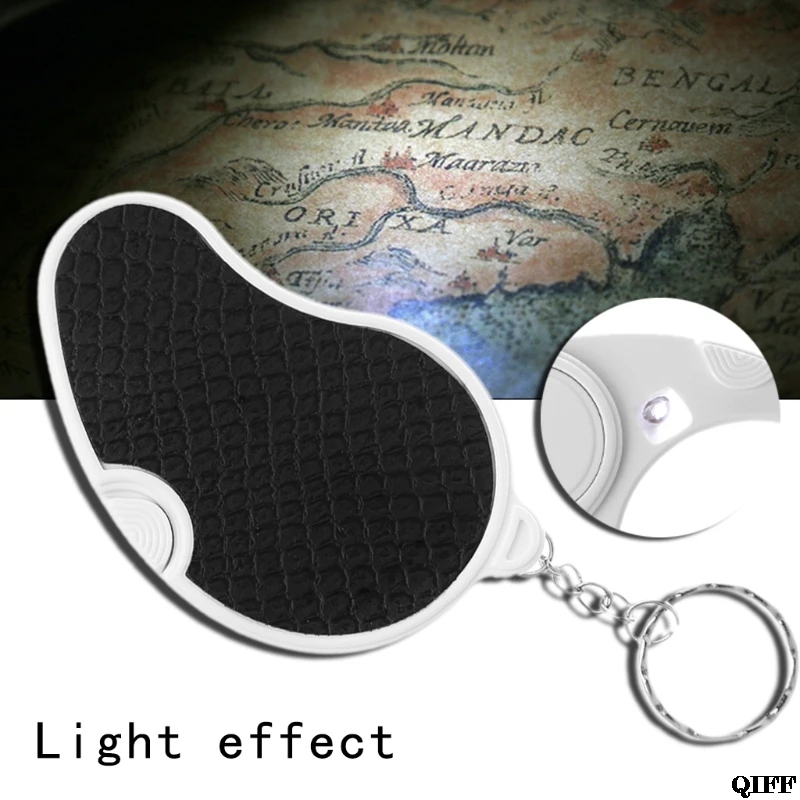 

Dropshipping Optical Magnifying Glass with LED Pocket Magnifier Illuminated Reading Handheld A5YD