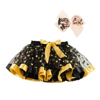

2pcs Baby Girls Halloween Dresses with Bow Knot Headband Kids Creative Print Halloween Ball Gown Dress Baby Girl Clothes