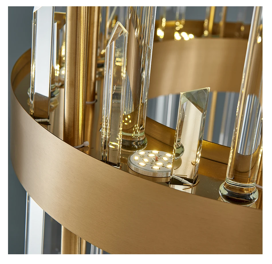 Celle Ligure Gold/Titanium Black Chandelier