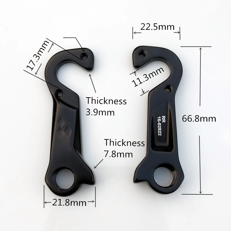

50PCS Bicycle rear Derailleur hanger dropout mtb alloy road hanger for Cube Axial WLS CUBE Agree CUBE Attain GTC Cube Litening C