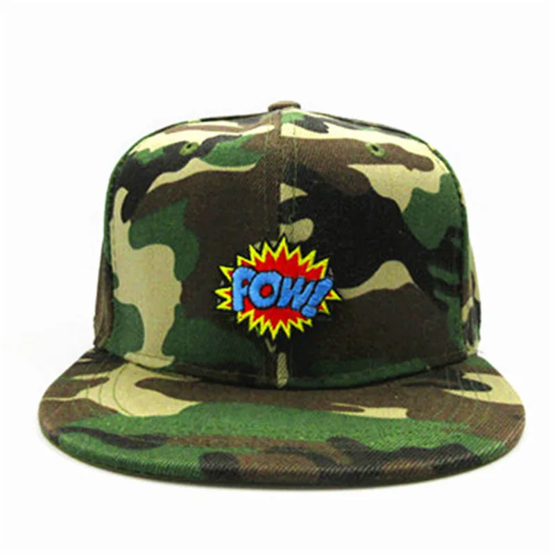 

pow letter embroidery Baseball Cap hip-hop cap Adjustable Snapback Hats for men and women 260