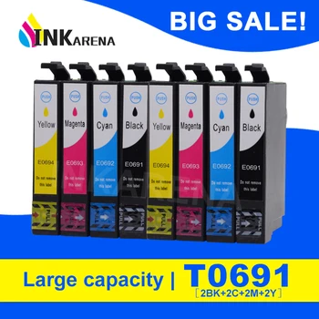 

Ink Cartridge For Epson T069 T0691 Stylus CX5000 CX6000 CX7000F CX7400 CX7450 CX8400 CX9400 Printer Full Ink Cartridges