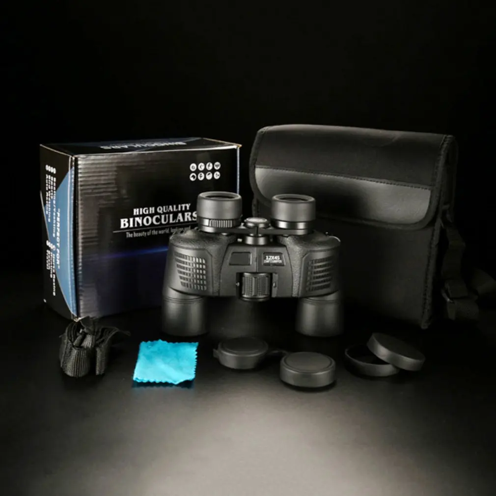 

12x45 Binoculars Waterproof Hd Low Light Night Vision Non-infrared Telescope Nitrogen-filled Waterproof Telescope