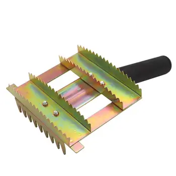 

Brsh Comb Cattle Sheep Metal Antipruritic Brush Clean Animals Anti Rust Itching Rake Comb T8WE