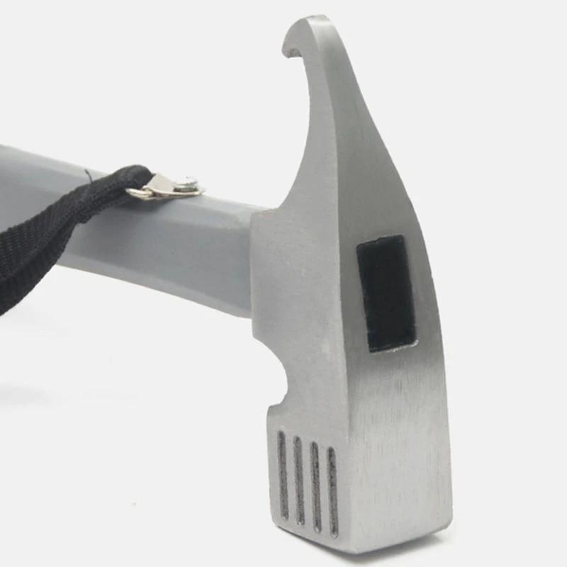 Hot HG-Outdoor Multi-Purpose Nail Hammer Camping Tent Canopy Hammer High Carbon Steel Hammer Household Hoe Nail Nail Puller
