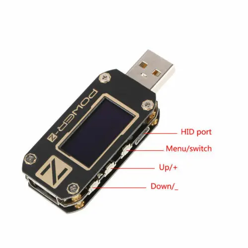 POWER-Z KM001 Pro USB PD QC3.0 QC2.0 тестер напряжения тока Пульсация тип-c метр