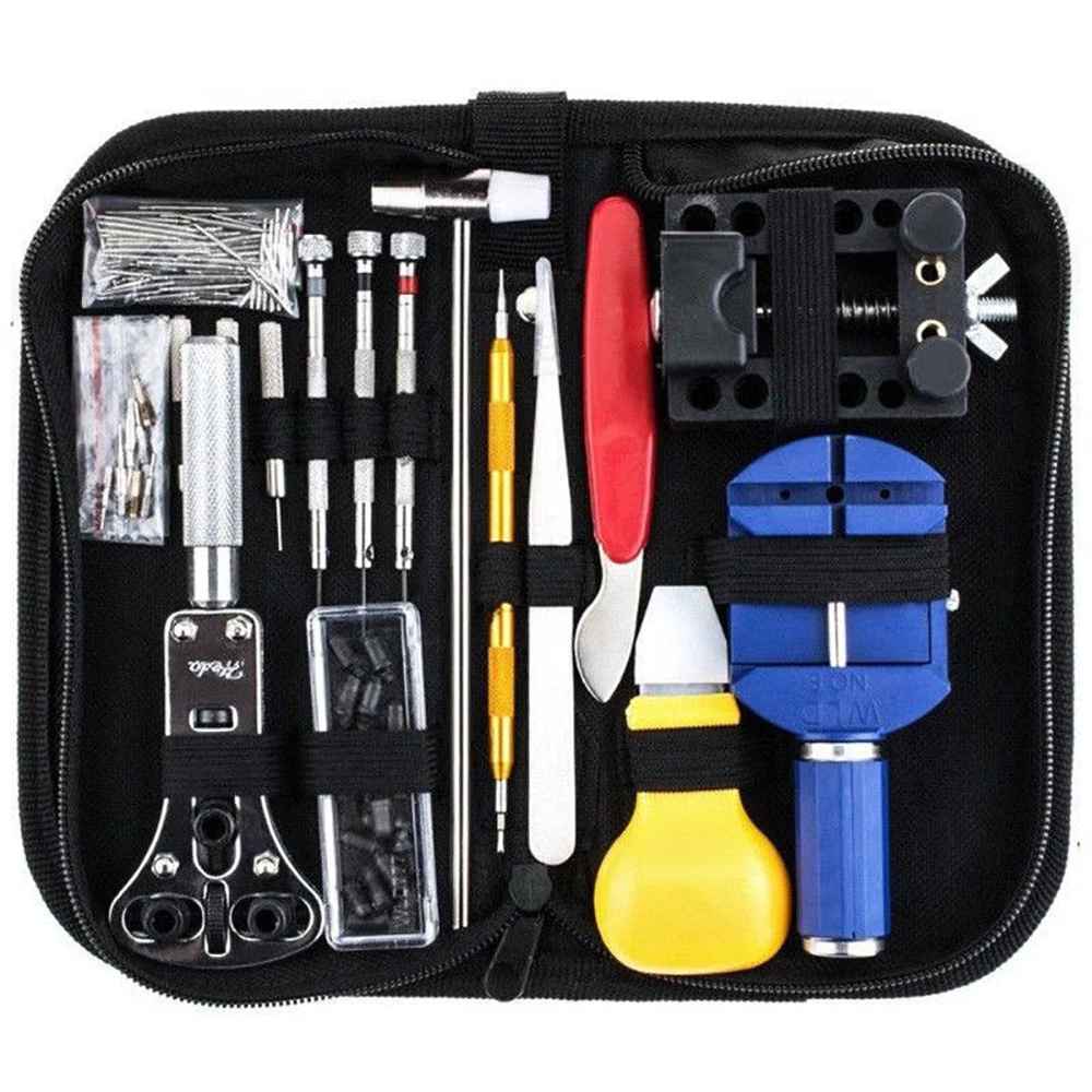 

147Pcs Watch Tools Watch Opener Remover Spring Bar Repair Pry Screwdriver Clock Watch Repair Tool Kit Watchmaker Tools Parts