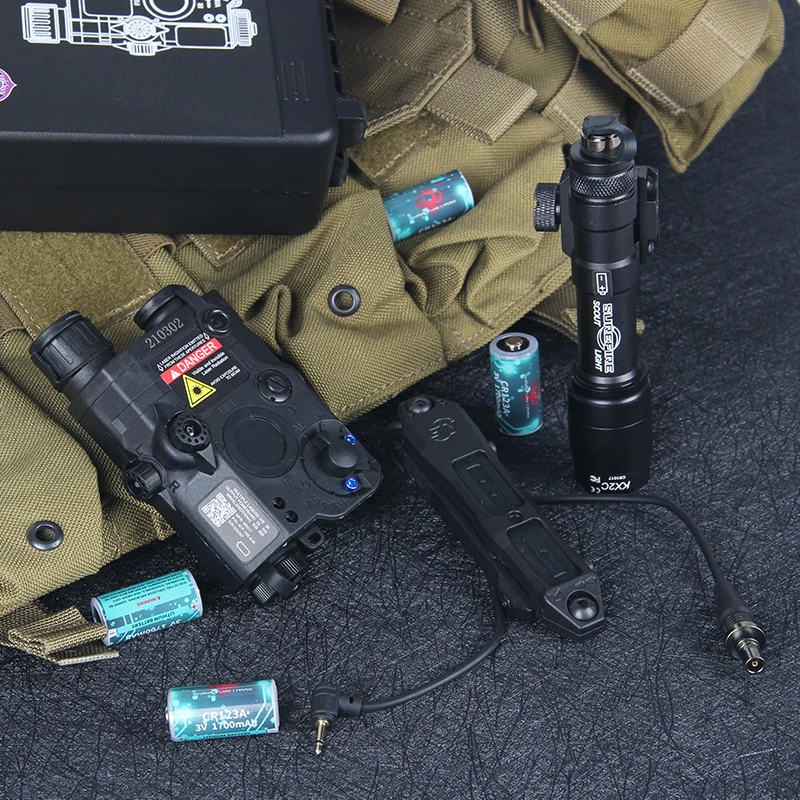 US $75.56 ELEMENT AIRSOFT PEQ15 M600 Scout Weapon Green Laser Sight Used For Tactical Hunting Laser Flashlight for Glock EX471