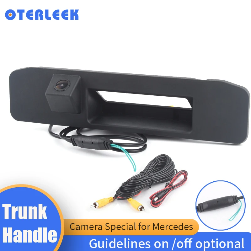 

OTERLEEK Trunk Handle Car Back Up Camera For Mercedes Benz GLK GLA 250 GLC GLE A180 A200 A260 W176