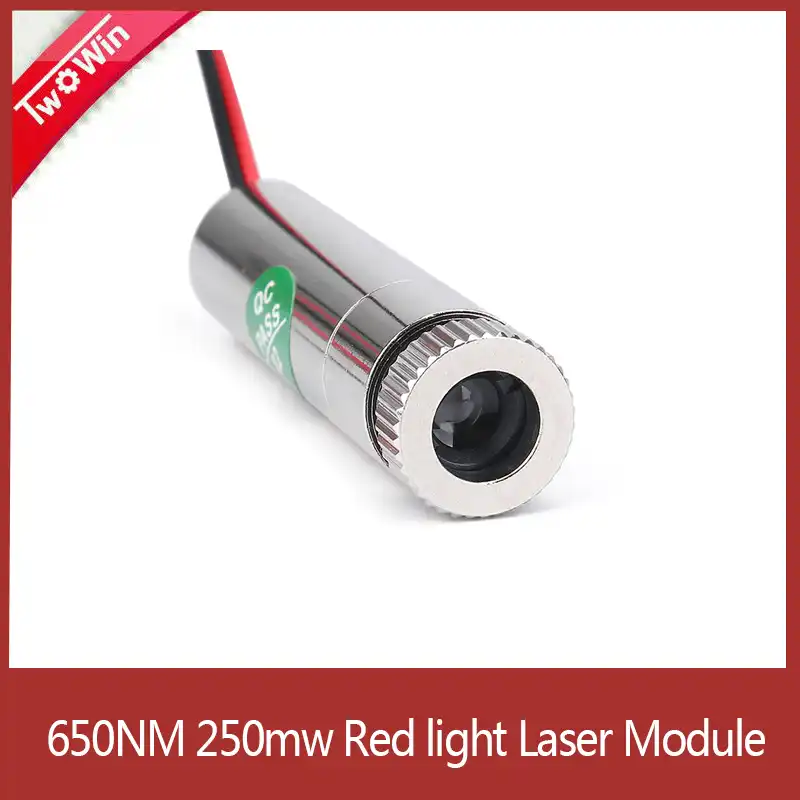赤色レーザーモジュール 250mw 650nm 高出力レーザーアジャスタブル Focusable のレーザーモジュール Diy 彫刻機 木工機械部品 Aliexpress