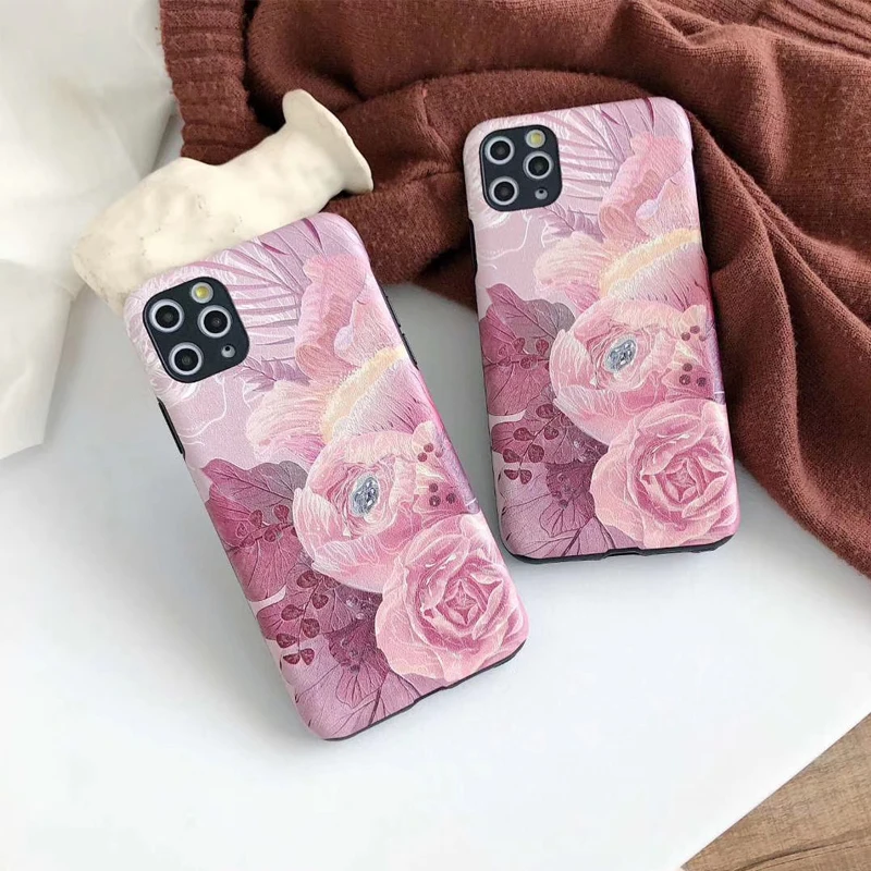 Модный силиконовый чехол с 3D шелковым рисунком маслом для huawei Honor mate 30 9X Nova 5i 5 4e P30 20 Pro винтажный противоударный чехол с цветами