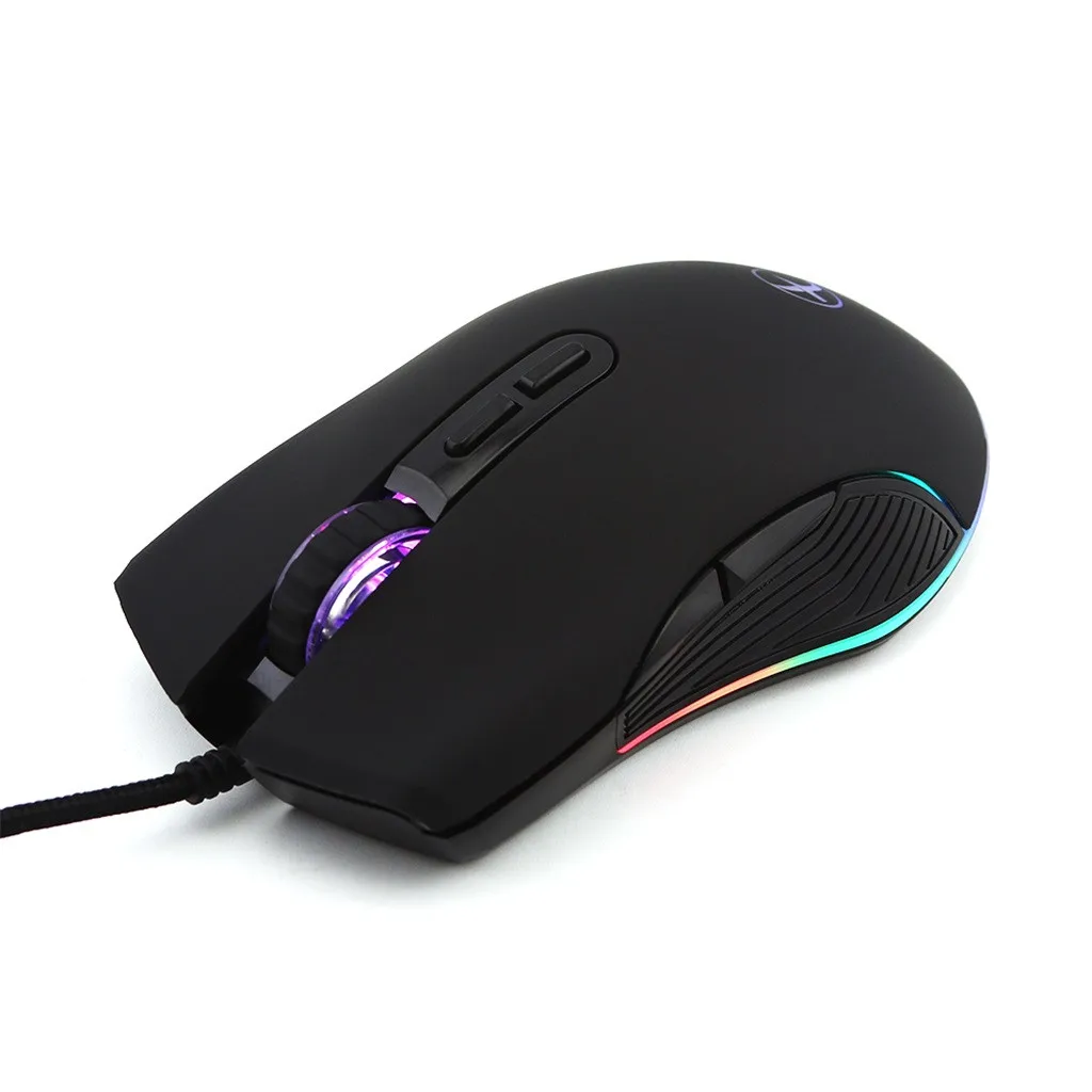 Проводная мышь type-C эргономичные мыши 4 подсветки 3200 dpi RGB Проводная игровая мышь геймер для смартфона планшета Souris Filaire Usb