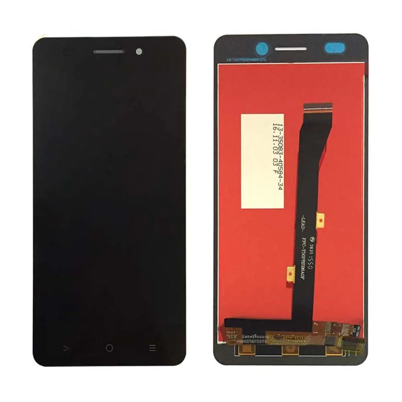 

Black For Highscreen Power Five Evo FiveEvo LCD Display With Touch Screen Digitizer Assembly Spare Parts