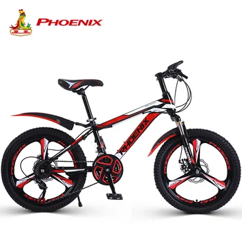 

Phoenix 20/22 inch Kids MTB Bike Spokes Wheel Children's Bicycle Integrated Wheel Road Bicycle 21 Speed Girls Boys Cycling Bike