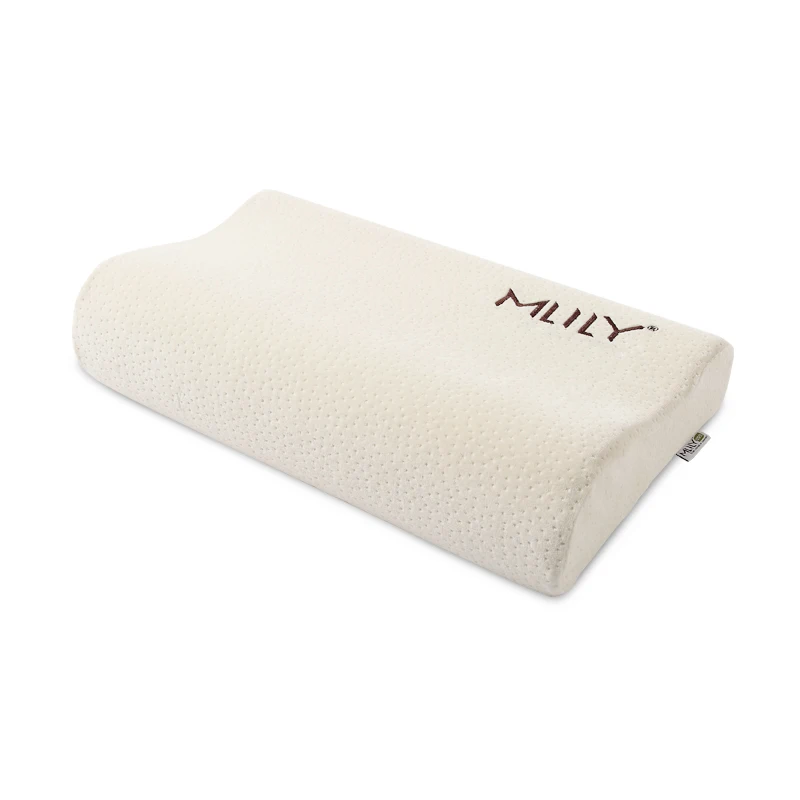 

Mlily Memory Foam Pillow Slow Rebound Pressure Orthopedic Cervical Neck Pillow AirCell Technology Manchester United